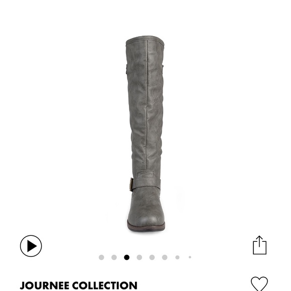 Journee Extra Wide Calf Riding Boot - Picture 4 of 4